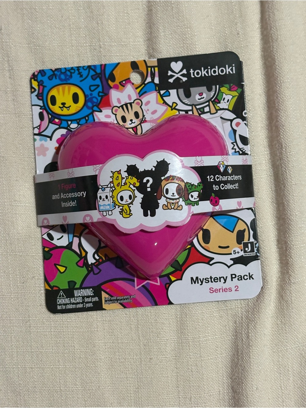 tokidoki Heart-Shaped Mystery Pack - Pink